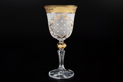 Набор бокалов для вина "Кам Кристина" B-G фон - фото 12094