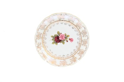 Набор тарелок Carlsbad Фредерика Роза перламутр 17 см(6 шт) - фото 13049