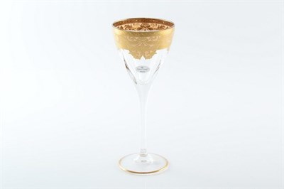 Набор бокалов для вина Astra Gold Natalia Golden Ivory Decor 250мл (6 шт) - фото 13912