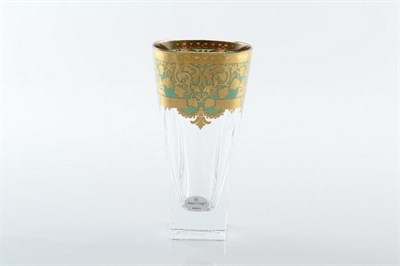 Набор стаканов для воды Astra Gold Natalia Golden Turquoise D. 380мл(6 шт) - фото 13927
