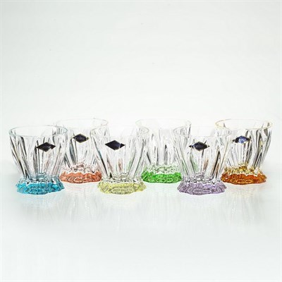 Набор стаканов для виски ассорти Aurum Crystal PLANTICA 320 мл (6шт) - фото 13963
