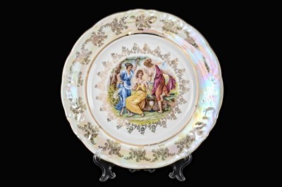 Набор тарелок Carlsbad Фредерика Мадонна Перламутр 25 см(6 шт) - фото 14827