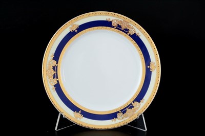 Набор тарелок Thun Яна Кобальтовая лента 17см (6 шт) - фото 14981