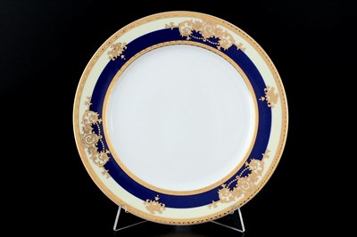 Набор тарелок Thun Яна Кобальтовая лента 21см (6 шт) - фото 14983