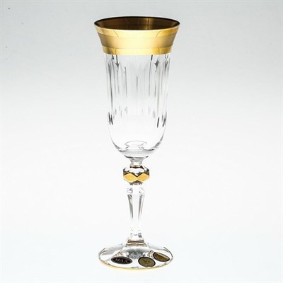 Набор фужеров для шампанского Bohemia Max Crystal 150мл (6 шт) - фото 15116