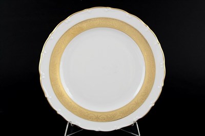 Набор тарелок Carlsbad Мария Луиза матовая полоса 21 см(6 шт) - фото 15253