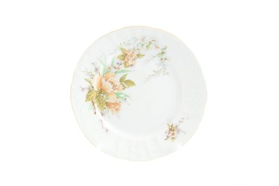Набор тарелок Bernadotte Зеленый цветок 17 см(6 шт) - фото 15476