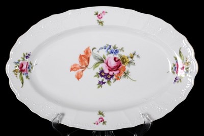 Блюдо овальное Bernadotte Полевой цветок 36 см - фото 15484