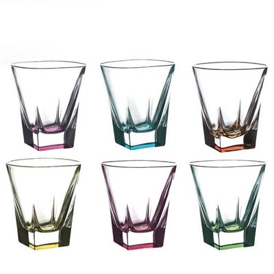 Набор стаканов для виски RCR Fusion COLOUR 270мл (6 шт) - фото 15743