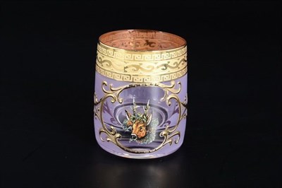 Набор стопок для водки Bohemia Версаче Охота розовая 60 мл (6 шт) - фото 15842