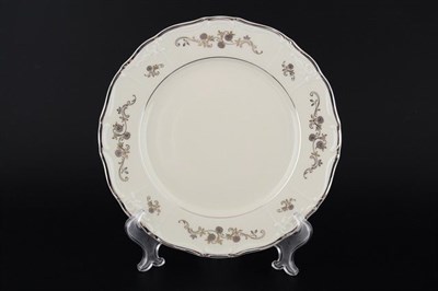 Набор тарелок Thun Мария Луиза Ivory 25 см(6 шт) - фото 16380