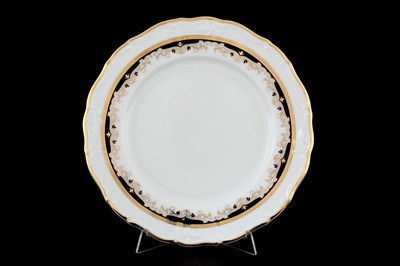 Набор тарелок Thun Мария Луиза Синяя лилия 25см (6 шт) - фото 16453