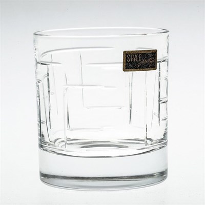 Набор стаканов для виски RCR Labirinth Style Prestige 290мл (2 шт) - фото 17186