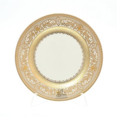 Набор тарелок Falkenporzellan Cream Majestic Gold 17см - фото 17825