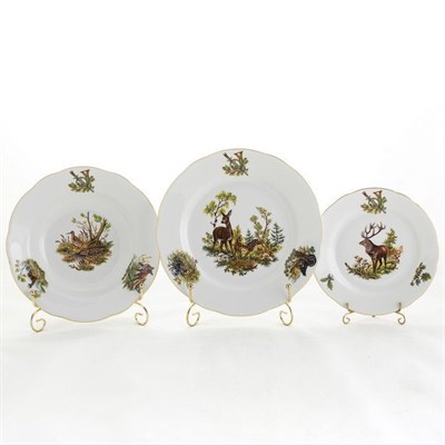 Набор тарелок Leander Мэри-Энн Охота 18 предметов - фото 17938