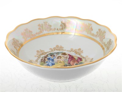 Набор салатников Sterne porcelan Мадонна Перламутр  19 см(6 шт) - фото 18021