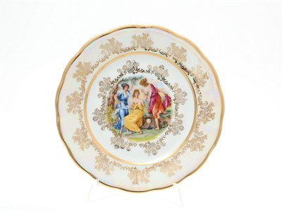 Набор тарелок Sterne porcelan Мадонна Перламутр 19 см(6 шт) - фото 18023