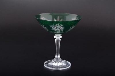 Набор бокалов для мартини 200 мл Цветной хрусталь (6 шт) - фото 18183