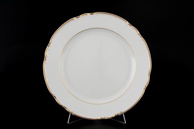 Набор тарелок Thun Констанция отводка золото 24 см(6 шт) - фото 18279