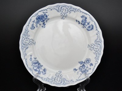Набор тарелок 21см Bernadotte  Синие розы (6 шт) - фото 18336