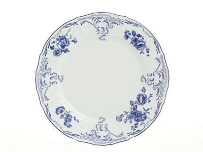 Блюдо круглое Bernadotte Синие розы 30 см - фото 18541