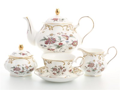 Чайный сервиз Версаль Royal Classics 6 персон 15 предметов - фото 19145