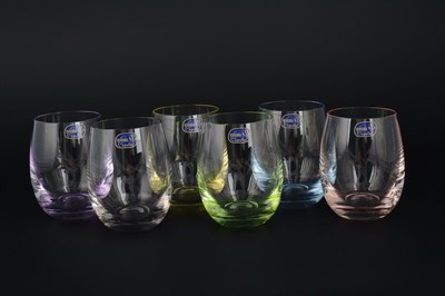 Набор стаканов для воды Crystalex Bohemia Арлекино 220 мл(6 шт) - фото 20250