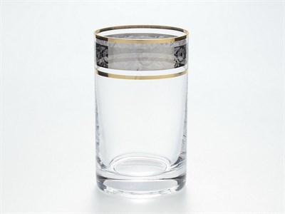 Набор стаканов Bohemia Панто Идеал Платина 150мл (6 шт) - фото 20261