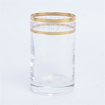 Набор стаканов для воды Crystalex Bohemia Золотой Лист V-D 150 мл(6 шт) - фото 20787