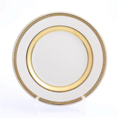 Набор тарелок Falkenporzellan Constanza Cream Gold 27 см(6 шт) - фото 21111
