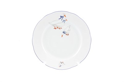 Набор тарелок Leander Мэри-Энн Гуси 25 см - фото 21181
