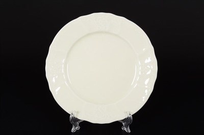 Набор тарелок Bernadotte Недекорированный Be-Ivory 19 см(6 шт) - фото 21640