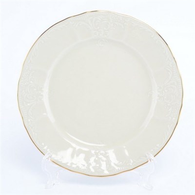 Набор тарелок Bernadotte Белый узор Be-Ivory 17 см(6 шт) - фото 21968