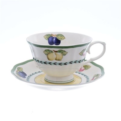Набор чайных пар Royal Classics Huawei ceramics 12 предметов - фото 23512