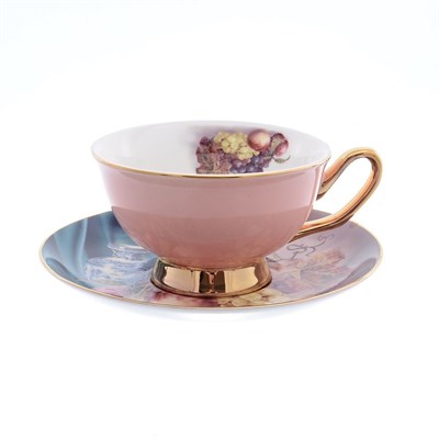 Набор чайных пар Royal Classics Huawei ceramics 12 предметов - фото 23513