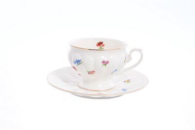 Набор чайных пар Royal Classics Huawei ceramics 12 предметов - фото 23514