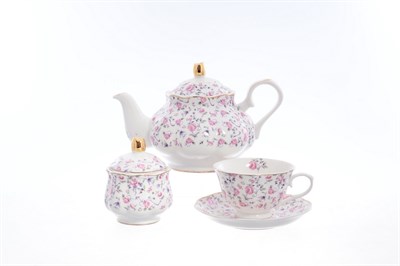 Чайный сервиз Royal Classics Huawei ceramics 14 предметов - фото 23524