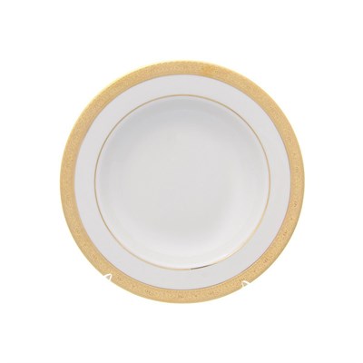 Набор тарелок глубоких Falkenporzellan Cream Gold 3064 22,5 см (6 шт) - фото 24133
