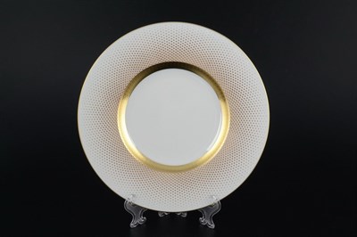 Набор глубоких тарелок 23 см Rio white gold (6 шт) - фото 24162