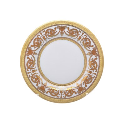 Набор тарелок Falkenporzellan Imperial White Gold 21 см(6 шт) - фото 25196