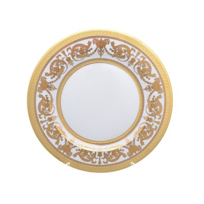 Набор тарелок Falkenporzellan Imperial White Gold 27 см(6 шт) - фото 25197