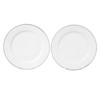 Набор тарелок 25 см Repast «White Tracery» (2 шт в наборе) - фото 25973