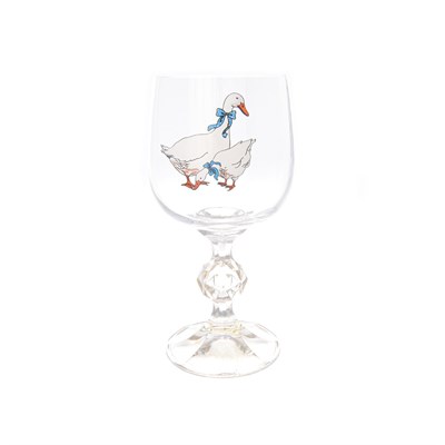 Клаудия набор бокалов для вина AS Crystal Гуси 190 мл (6 шт) - фото 26654