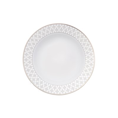 Набор глубоких тарелок Repast Серебряная сетка 22.5 см (6 шт) - фото 27062