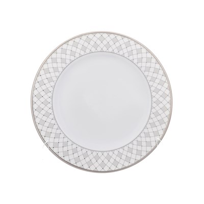 Набор плоских тарелок Repast Серебряная сетка 21 см (6 шт) - фото 27064