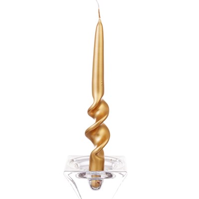 Набор свечей Adpal Alfa (8 шт) 23,5/2,2 см металлик золотой - фото 27205