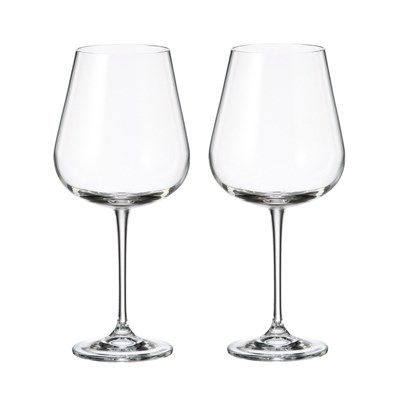 Набор бокалов для вина Crystalite Bohemia Аrdea/Amudsen 670 мл (2 шт) - фото 27251