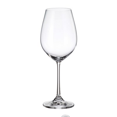Набор бокалов для вина Crystalite Bohemia Columba 650 мл (6 шт) - фото 28645
