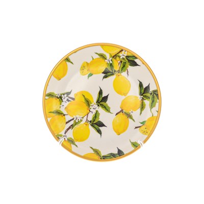 Набор тарелок Toygar Lemon White 25см (6шт) - фото 30083