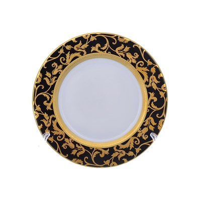 Набор тарелок 21 см Tosca Black Gold (6 шт) - фото 34728